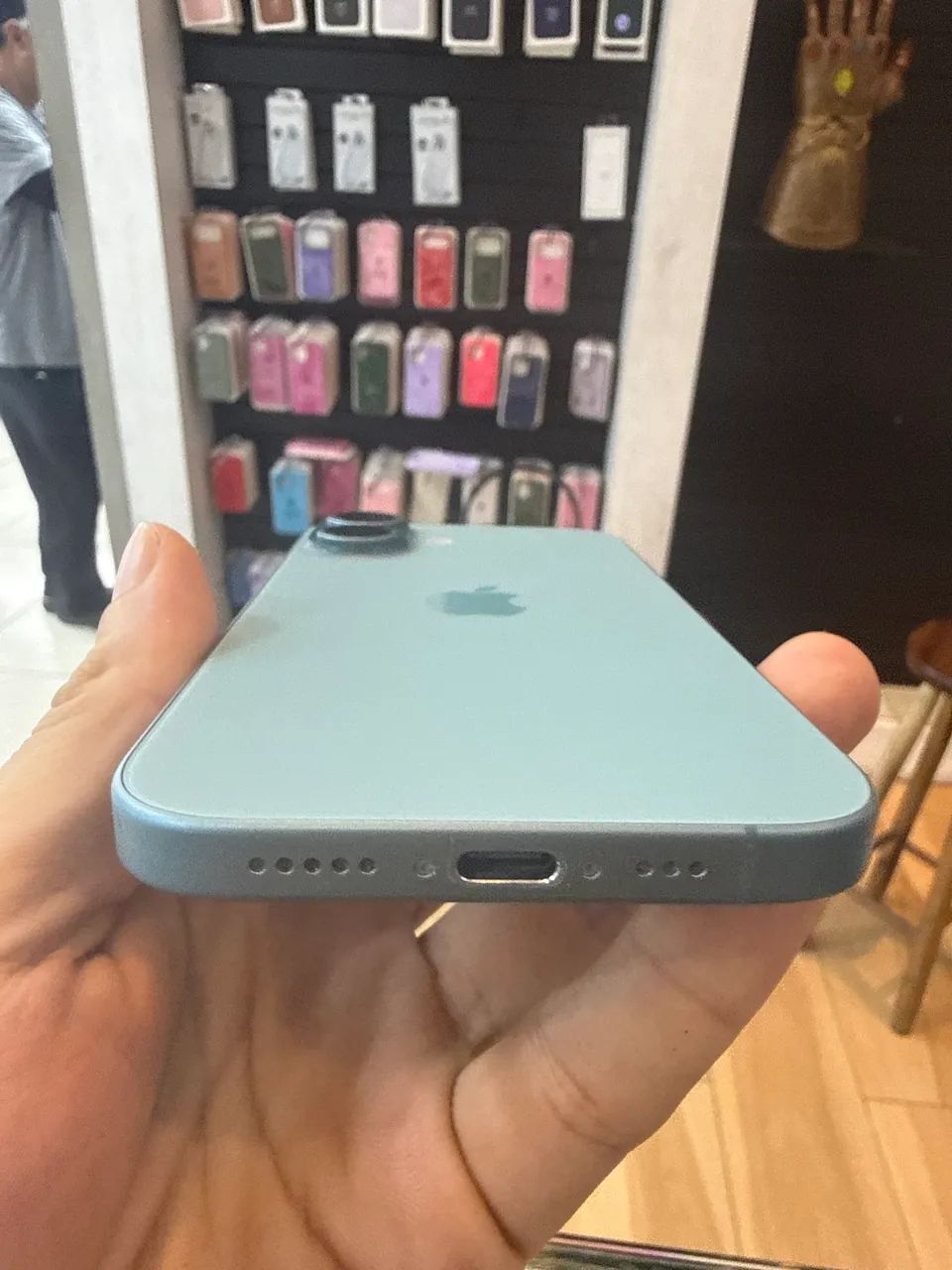 Iphone 17 256 - Verde - Semi-Novo - Foto 2