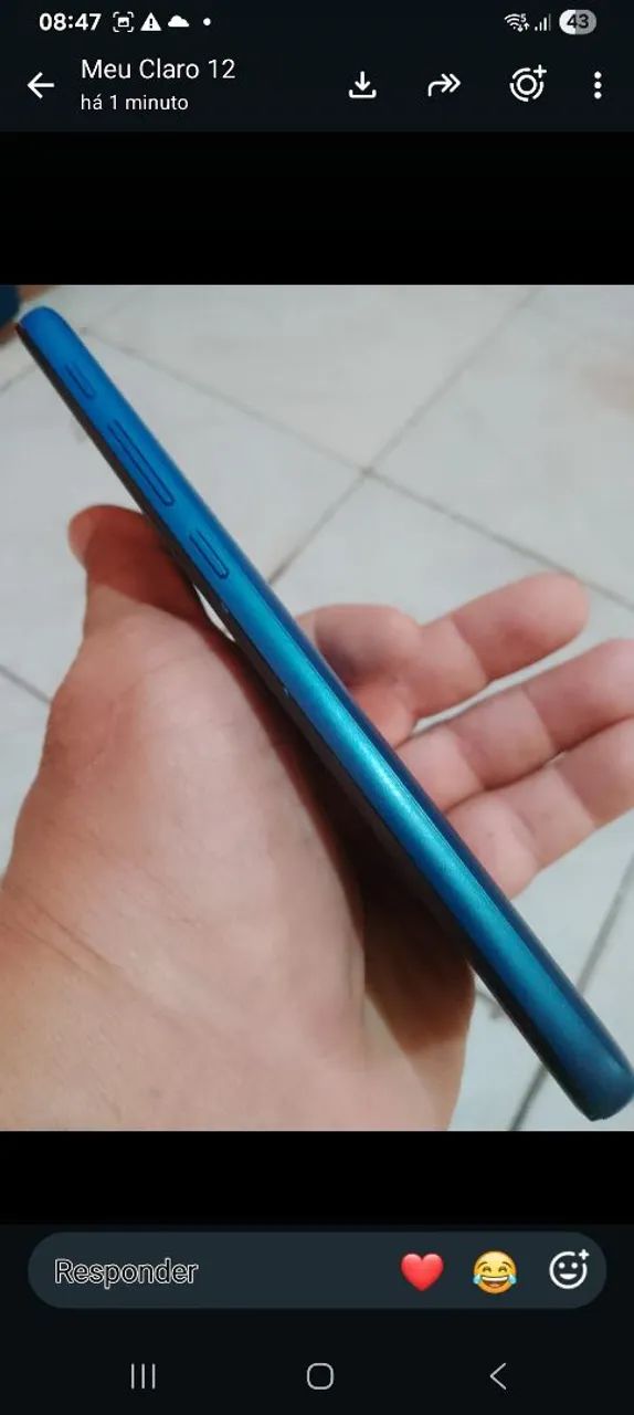 MOTO E7 PLUS Sem marcas de uso $270 - Foto 4