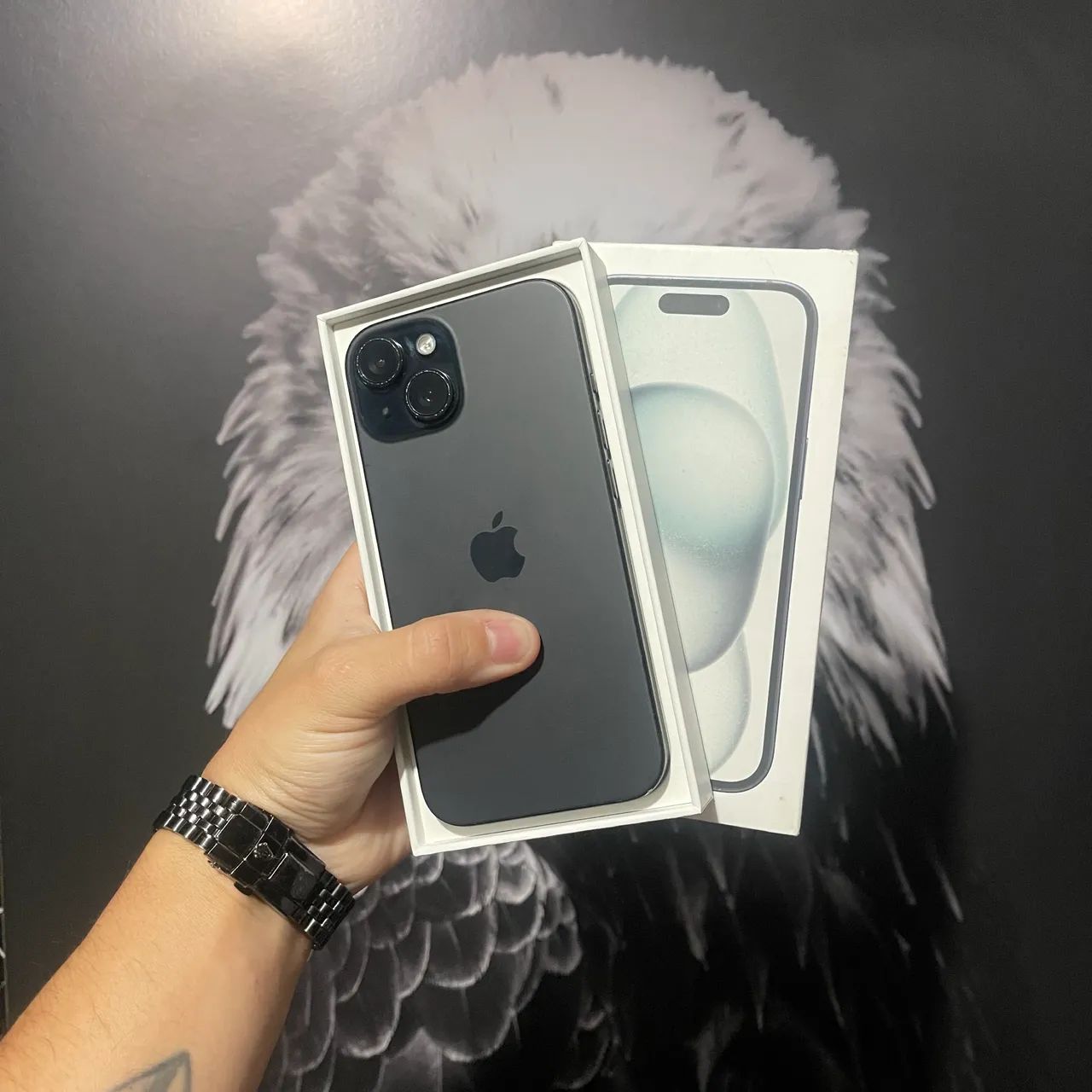 iPhone 15 Black 128Gb | 87% - Celulares e Smartphones - Bucarein