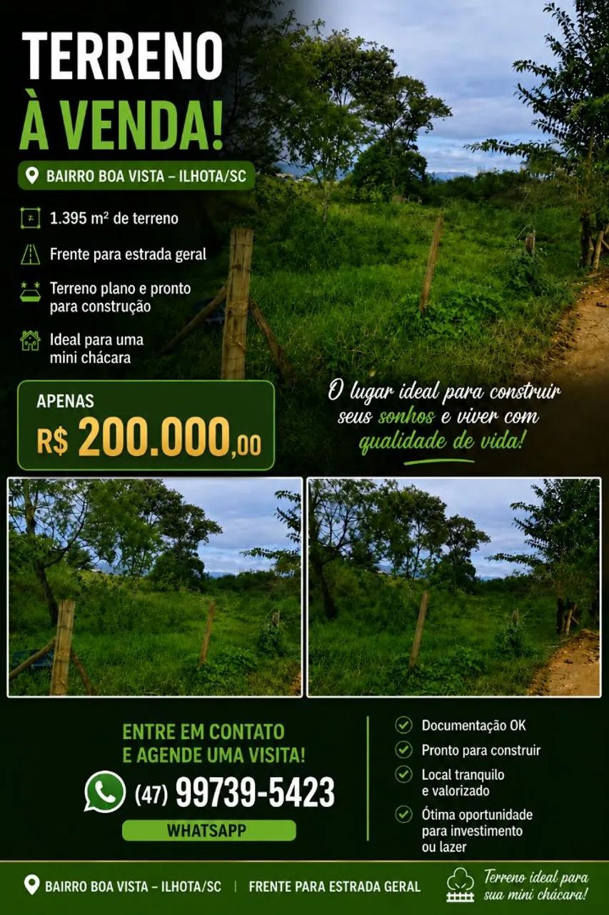 Vendo terreno