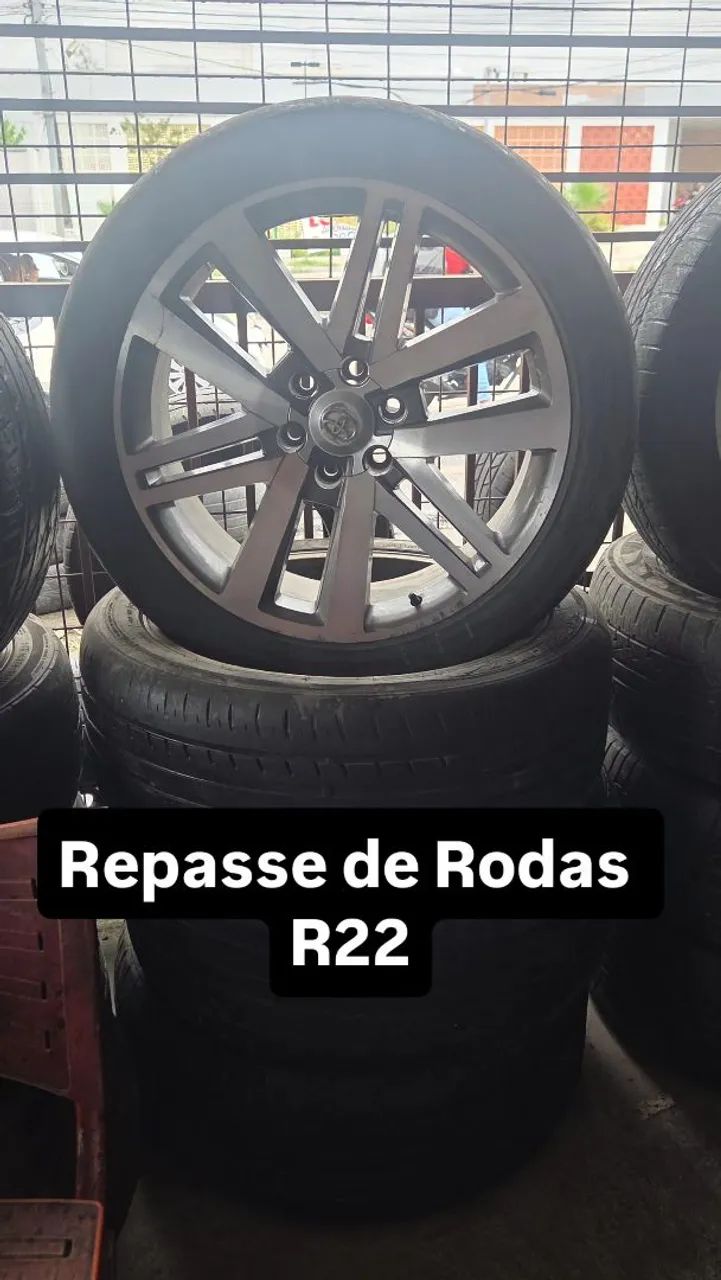 REPASSE DE RODAS  COM PNEUS