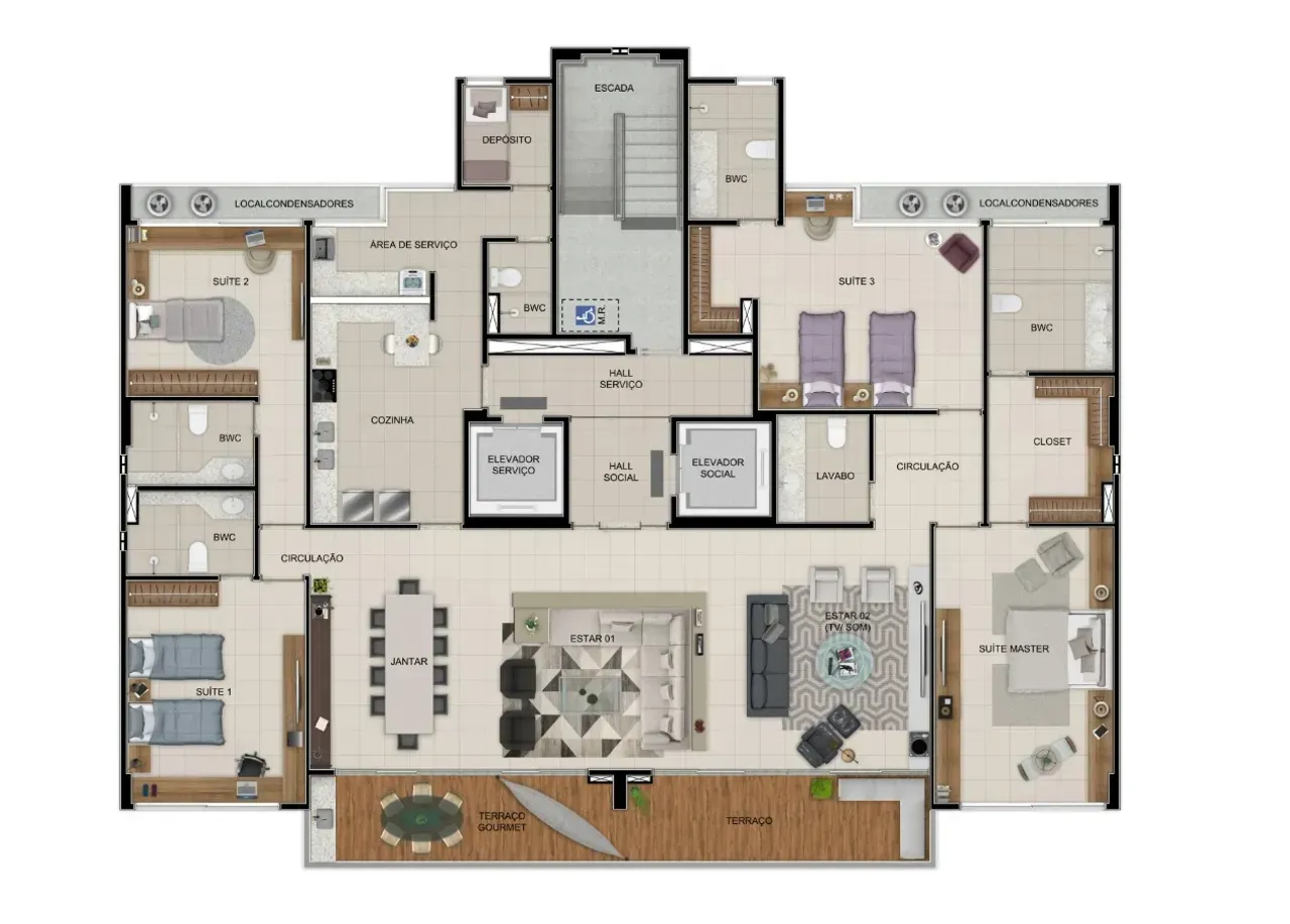 PLANTA 122m²