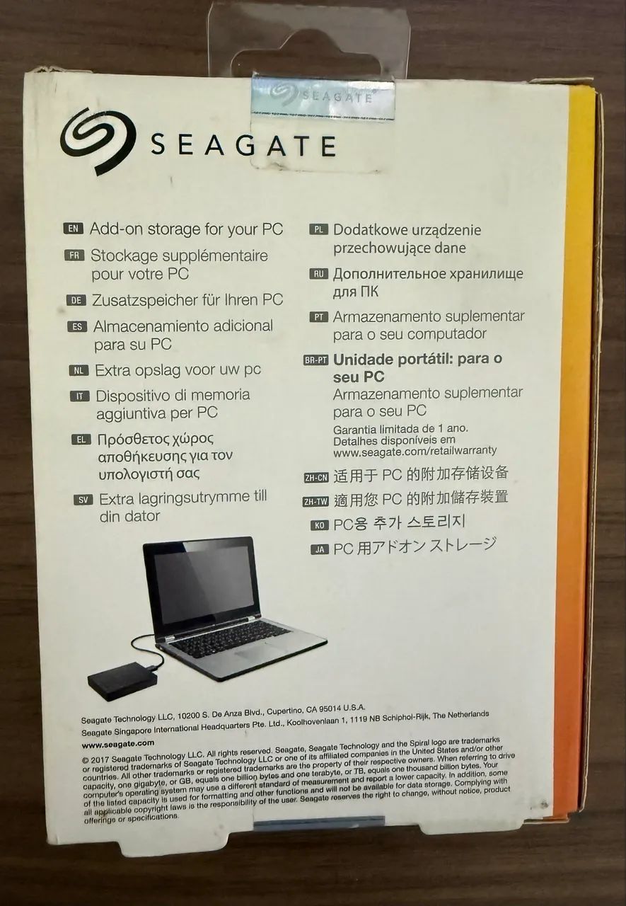 HD Externo Seagate Expansion 4TB - Portátil e Original - Foto 4