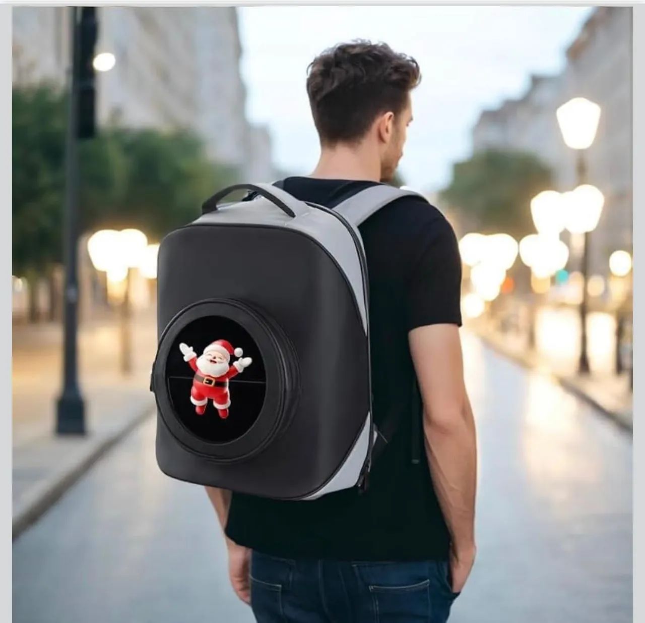 Presente diferente!!! Mochila que passa vídeos!!! - Foto 2