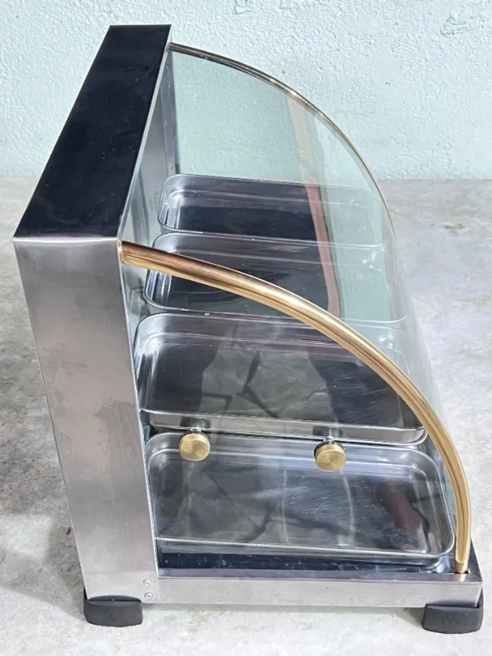 Estufa Quente Ouro Curva Dupla 6 Bandejas 220V Marchesoni - Foto 3