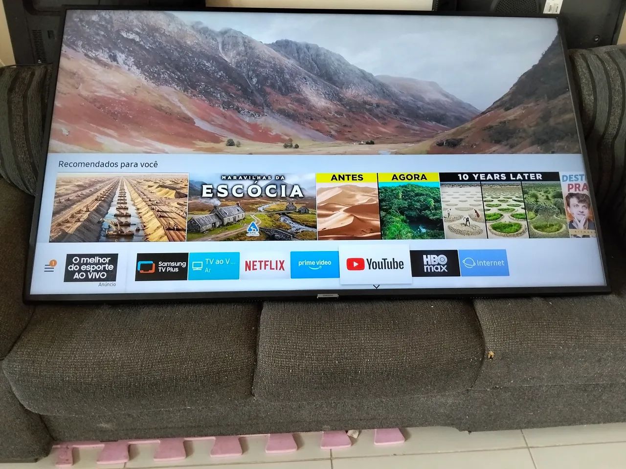Smart TV 4K Samsung 43 polegadas 