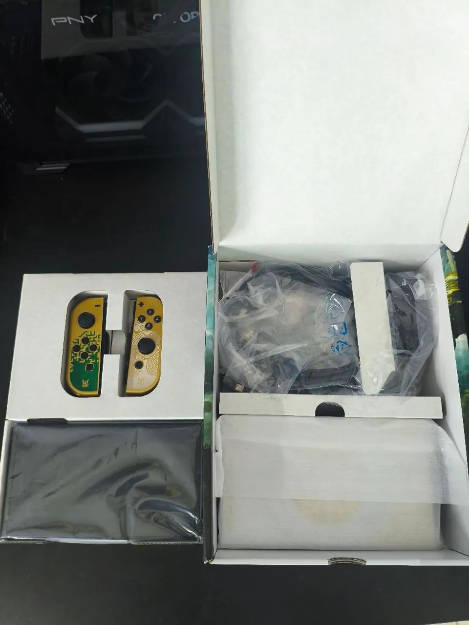 Nintendo Switch OLED Zelda USADO - Foto 3