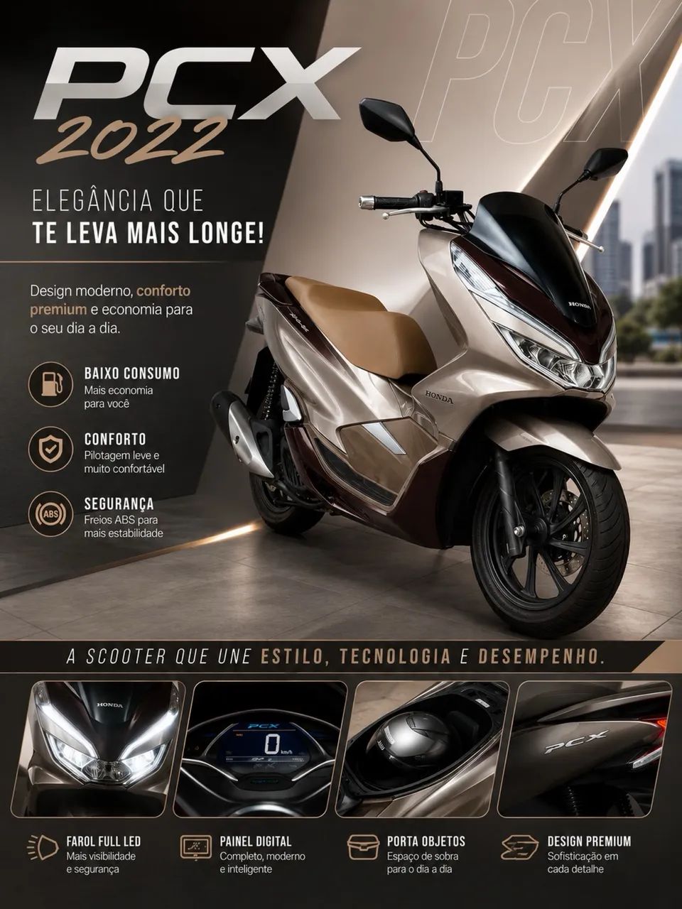 Honda PCX 2022 - Foto 3