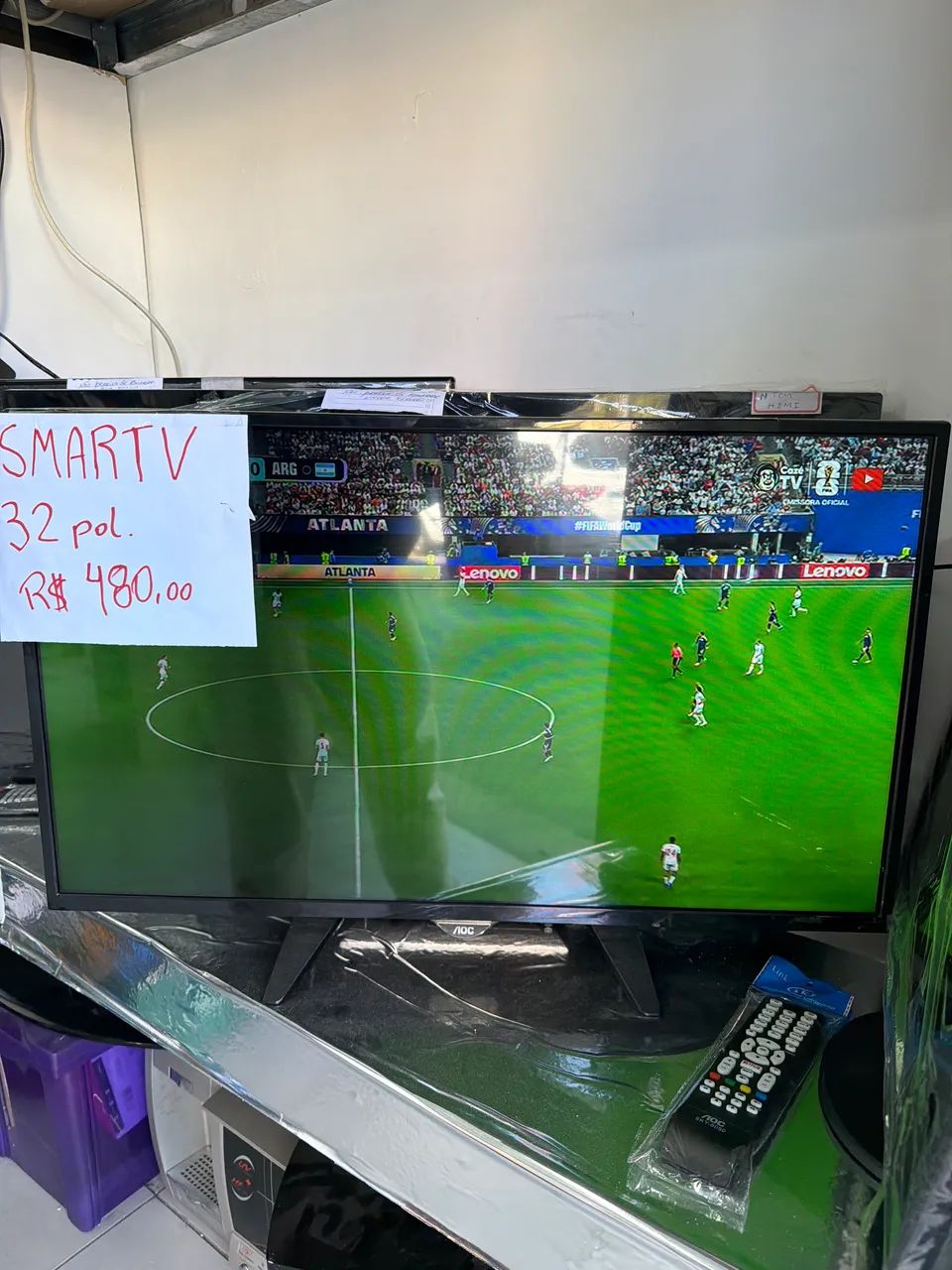 Smartv AOC 32 polegadas  - Foto 2