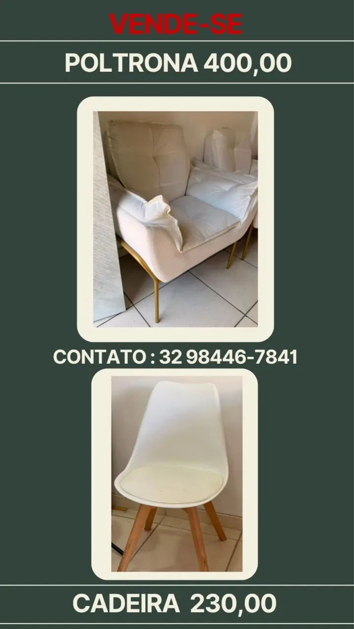 Poltronas e mesas  - Foto 2