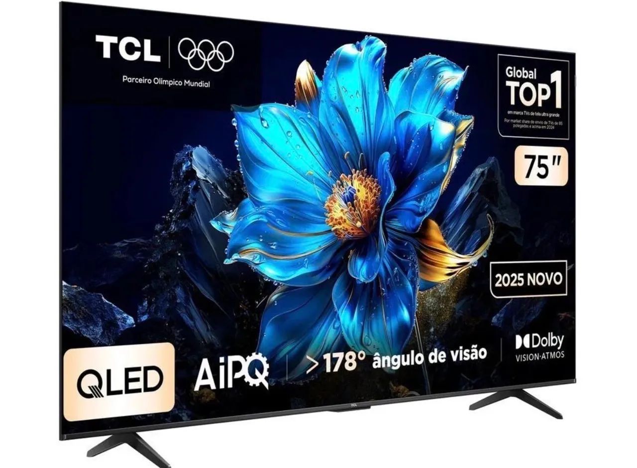 TV TCL QLED 75 polegadas Novo lacrada 