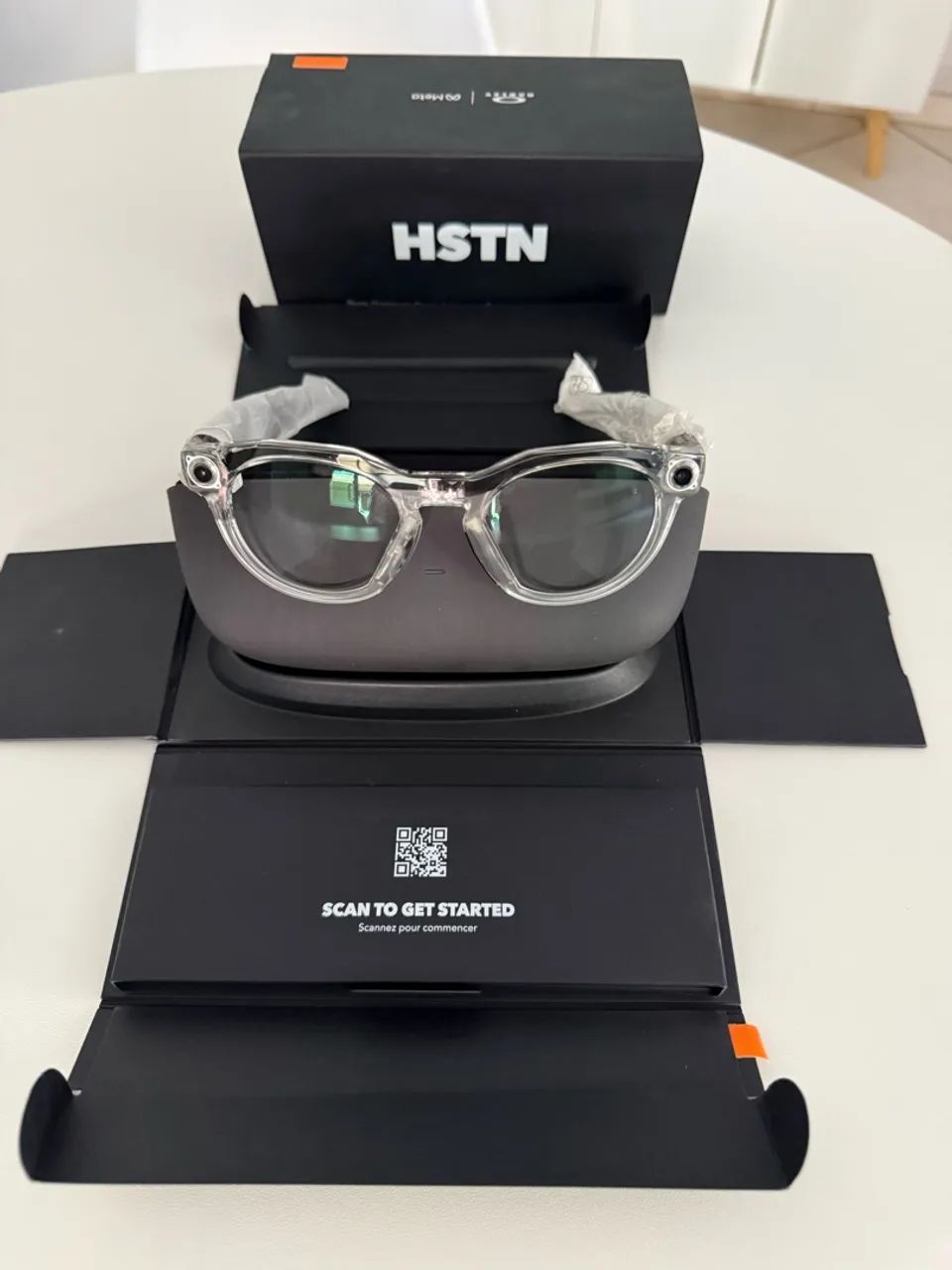 Óculos Oakley Hstn Meta Clear Transitions Grey - Foto 3