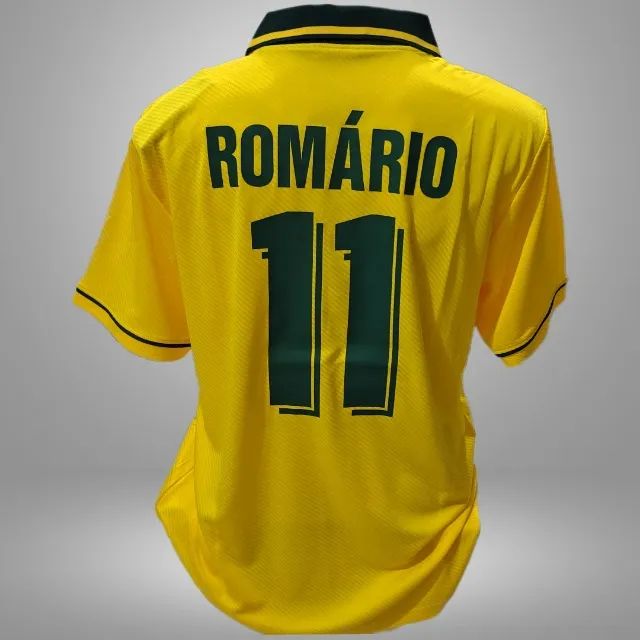 Camisa Romário 1994 amarela - Foto 3