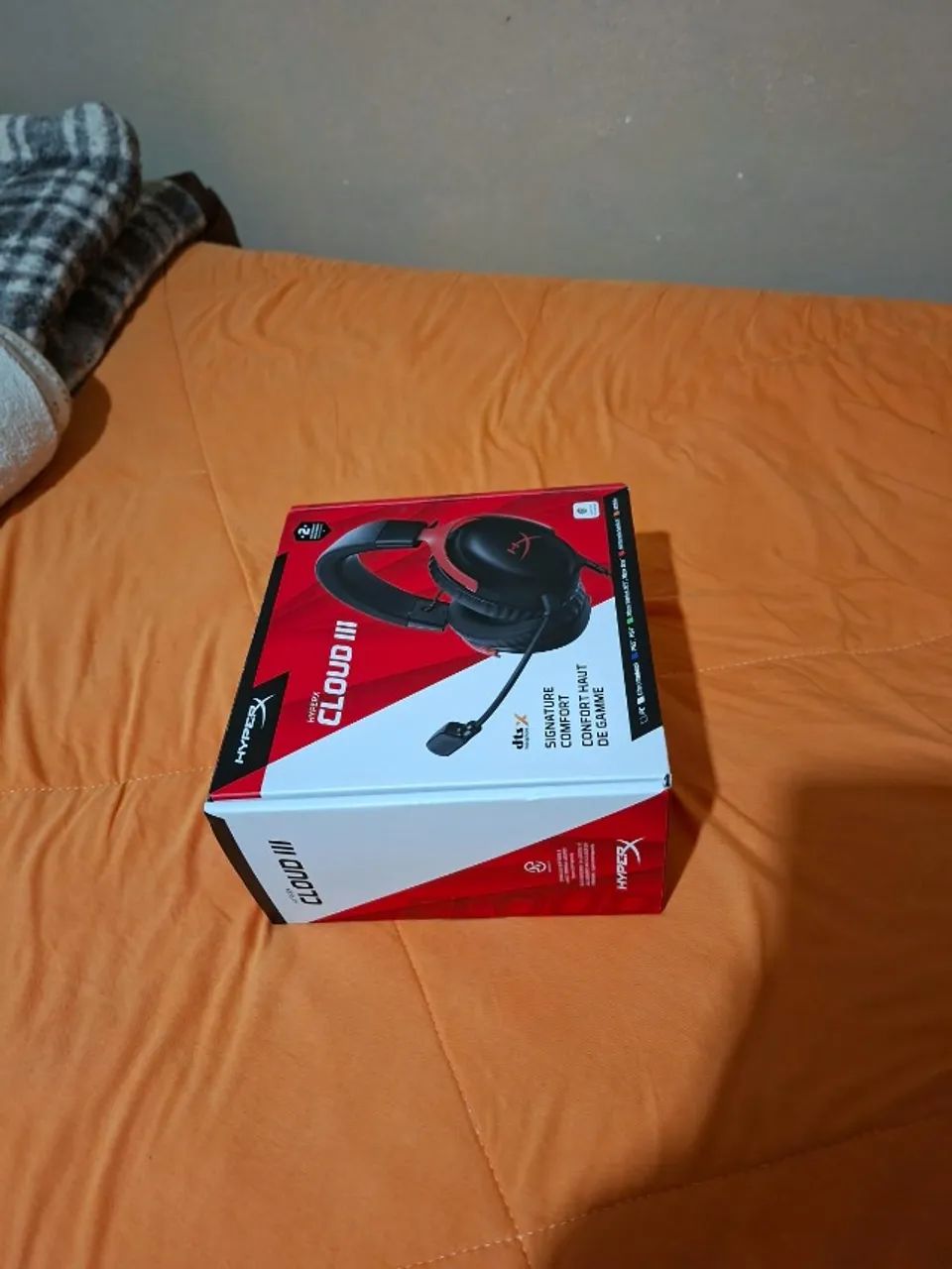 Headset Hyperx Cloud 3(nunca usado, na caixa) - Foto 3