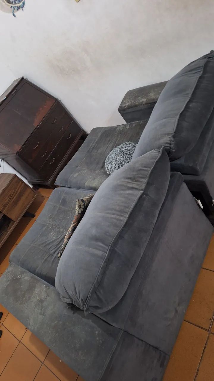 Sofá retrátil usado.  - Foto 3