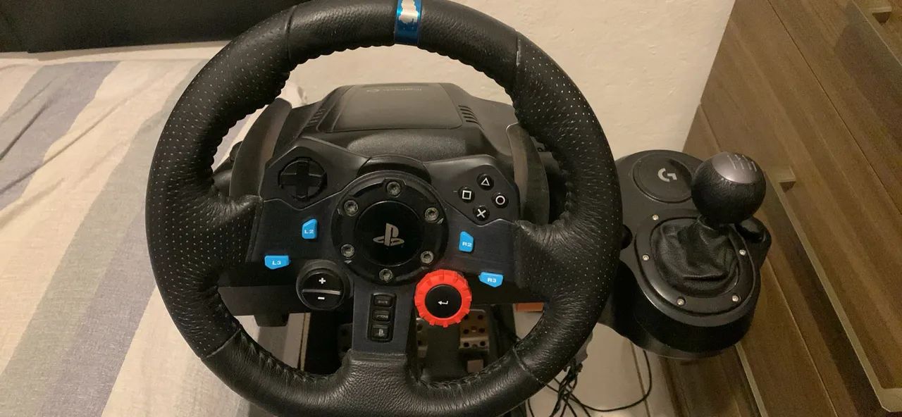 G29 com Manopla original +  cockpit PRA SAIR LOGO