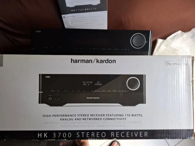 Amplificador Estéreo Harman Kardon HK 3700 - Foto 2