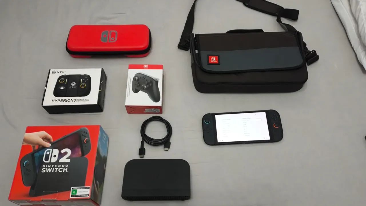 Nintendo Switch 2 COMPLETO + Pro Controller + NYXI Hyperion 3 - Foto 5