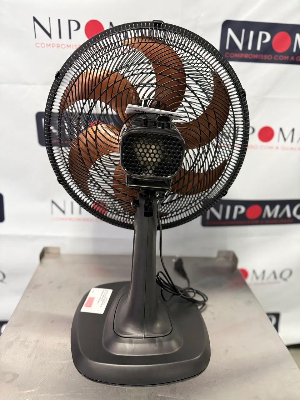 VENTILADOR MESA 40 CM 6P BRONZE PREMIUM VENTISOL - Foto 4