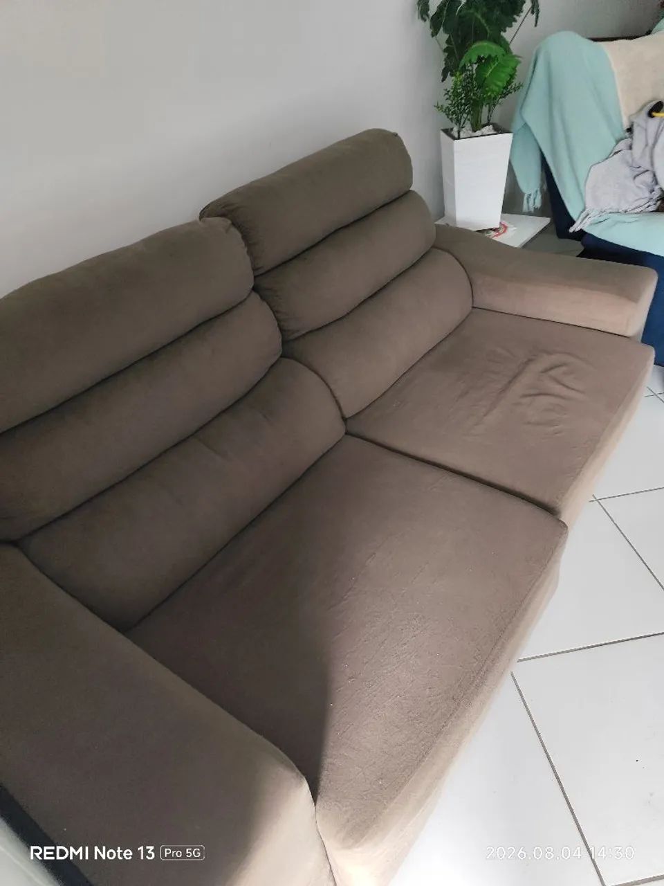 Sofá dois lugares bom estado  - Foto 2