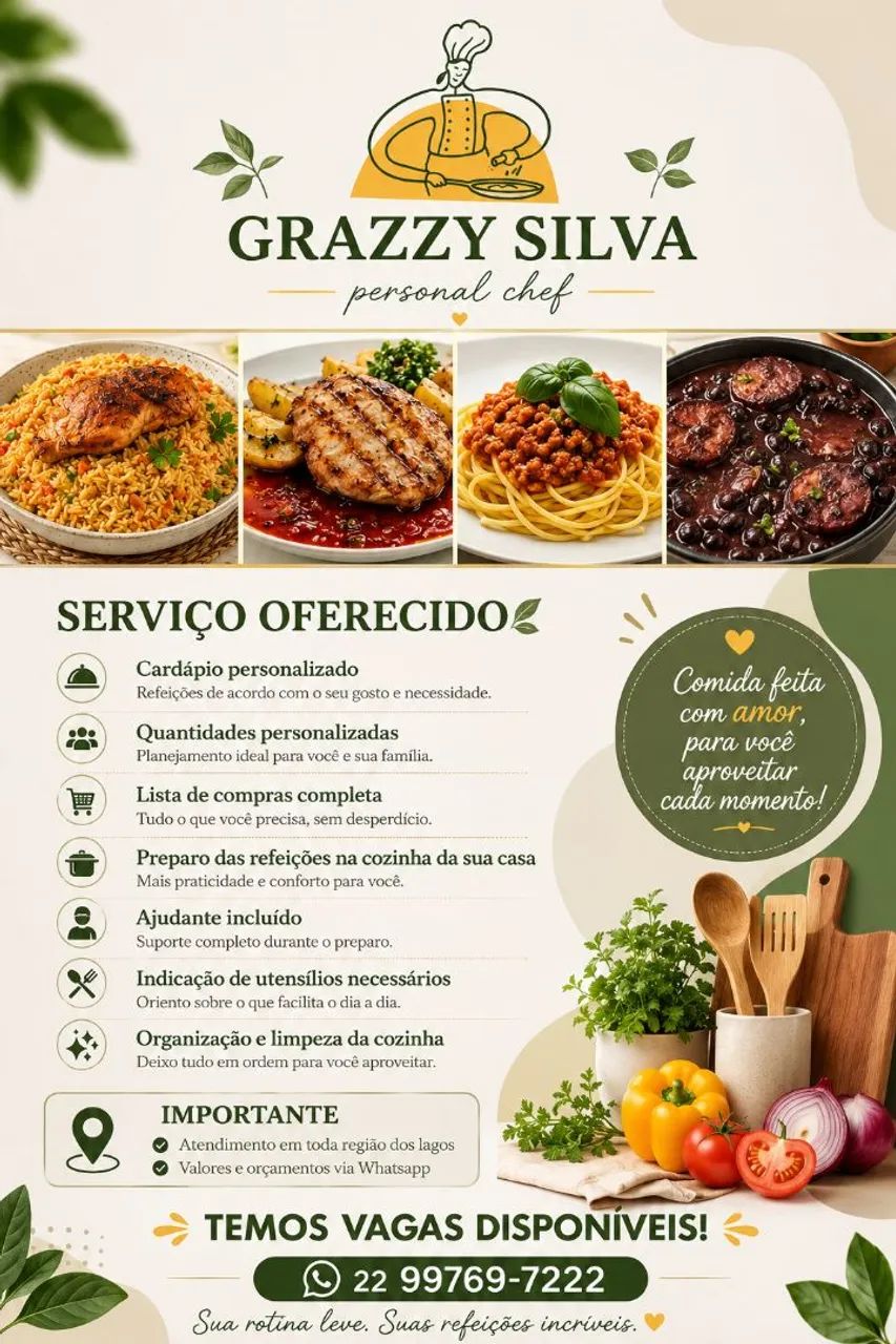 Personal chef/Gastróloga