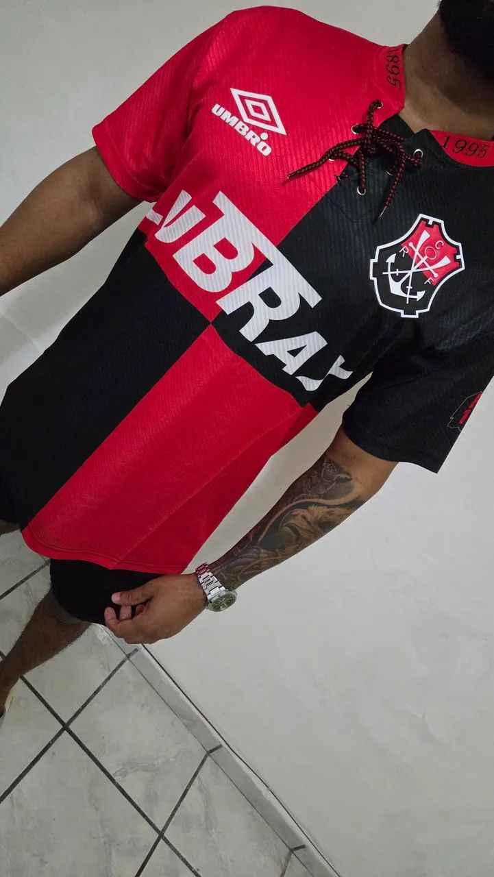 Flamengo 1995 Centenário - Camisa Retrô  - Foto 4
