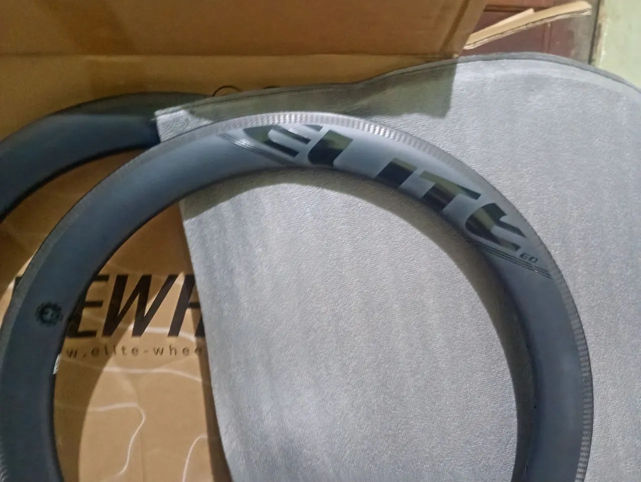 Par de aro elite Wheels 60mm carbono speed 