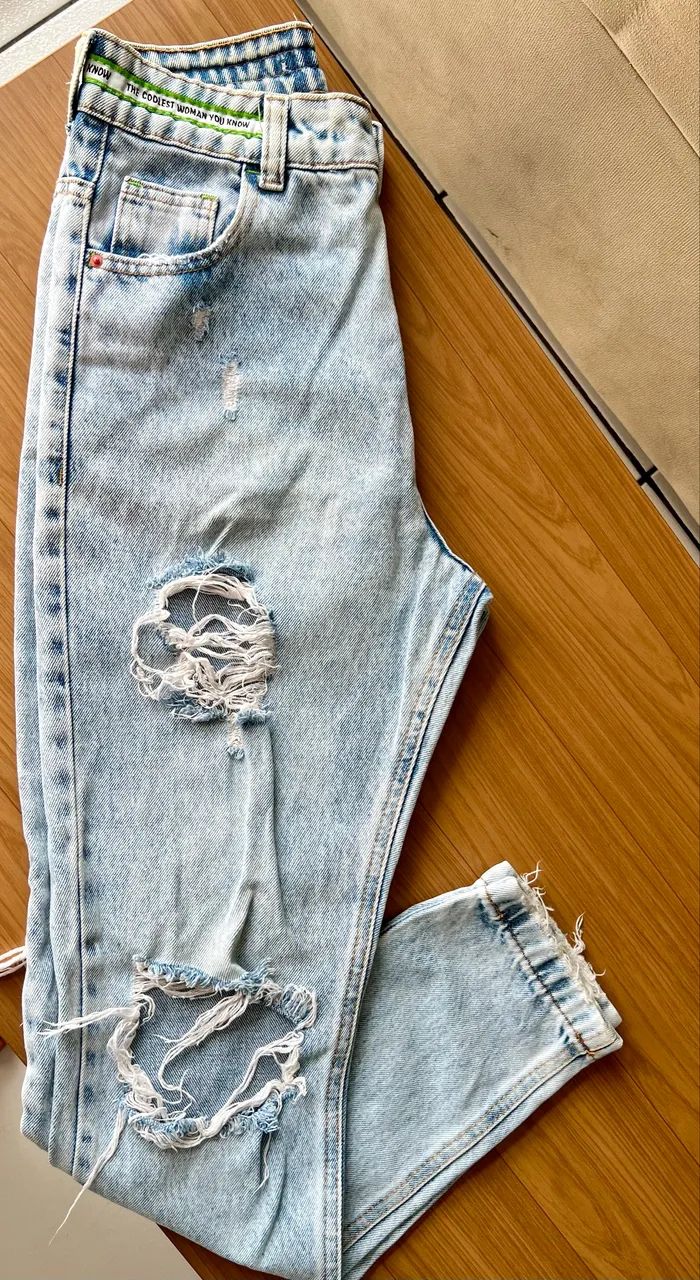 Calça Mom Jeans Zara  - Foto 3