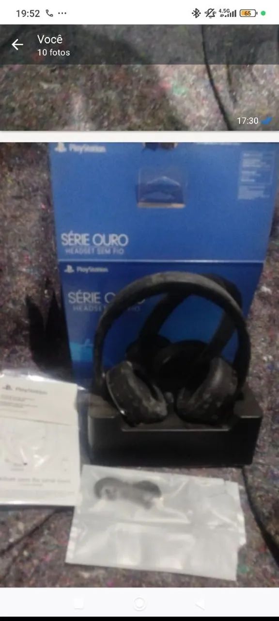Sony headset série ouro - Foto 3