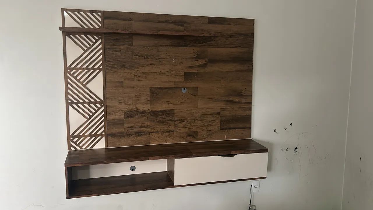 Penteadeira, armário, painel, sofá 