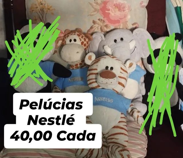 Pelúcias Nestlé 