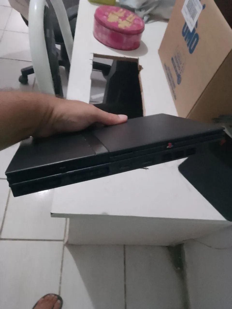 Ps2 slim ( com defeito) - Foto 2