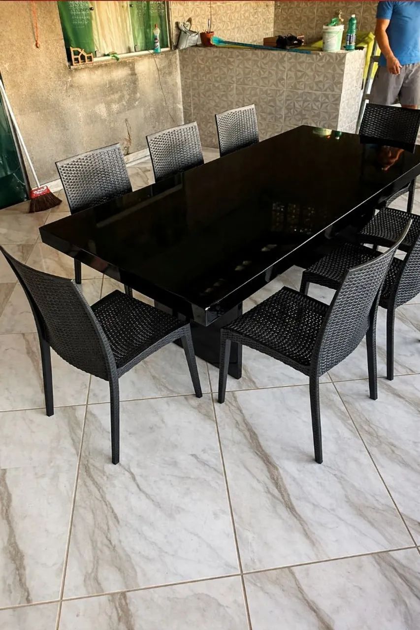 Mesa pedra de ardósia pintada a partir de 590 - Foto 2