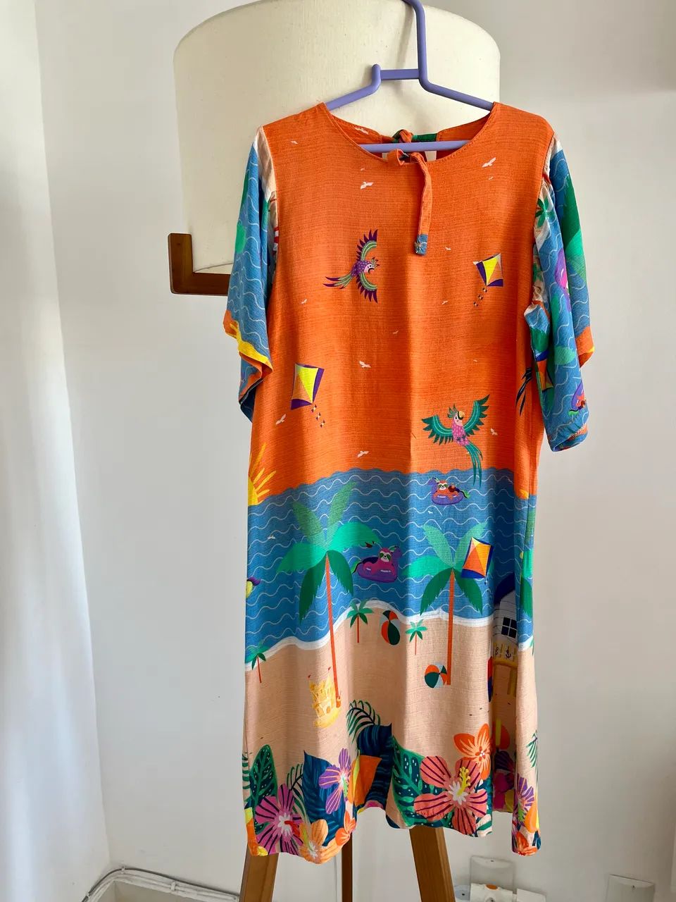 Vestido Infantil Estampado - Foto 3