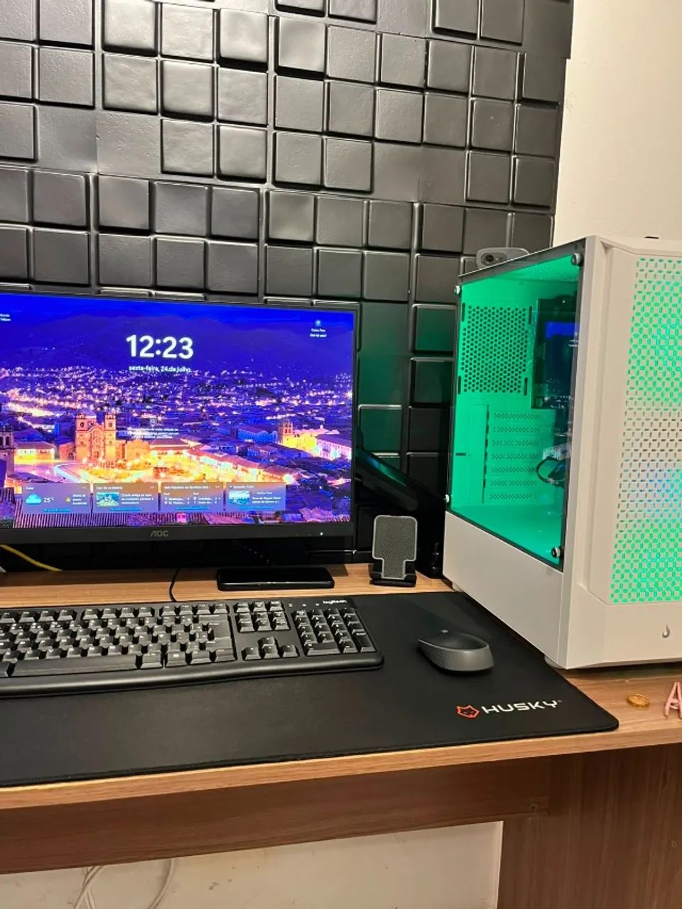 PC GAMER - RYZEN 5 5600GT + MONITOR 180Hz | SETUP COMPLETO PARA USO