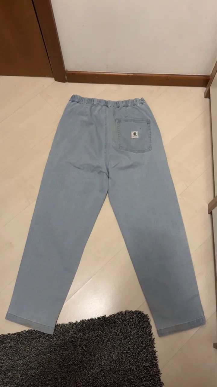 Calça Jeans Element Brand Denim Azul Claro - Foto 4