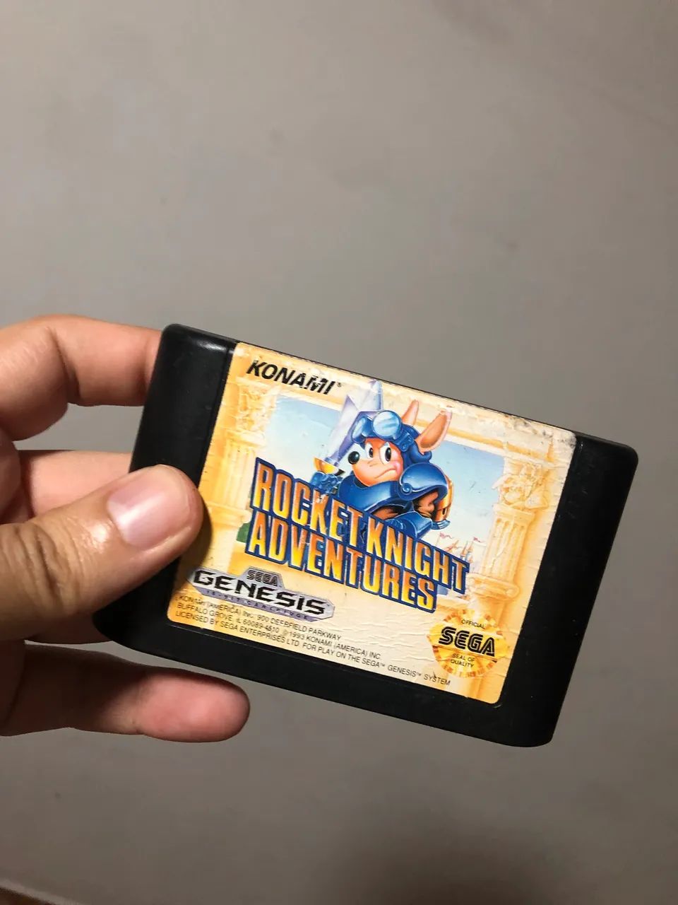 Rocket Knight Adventures Mega Drive Original 
