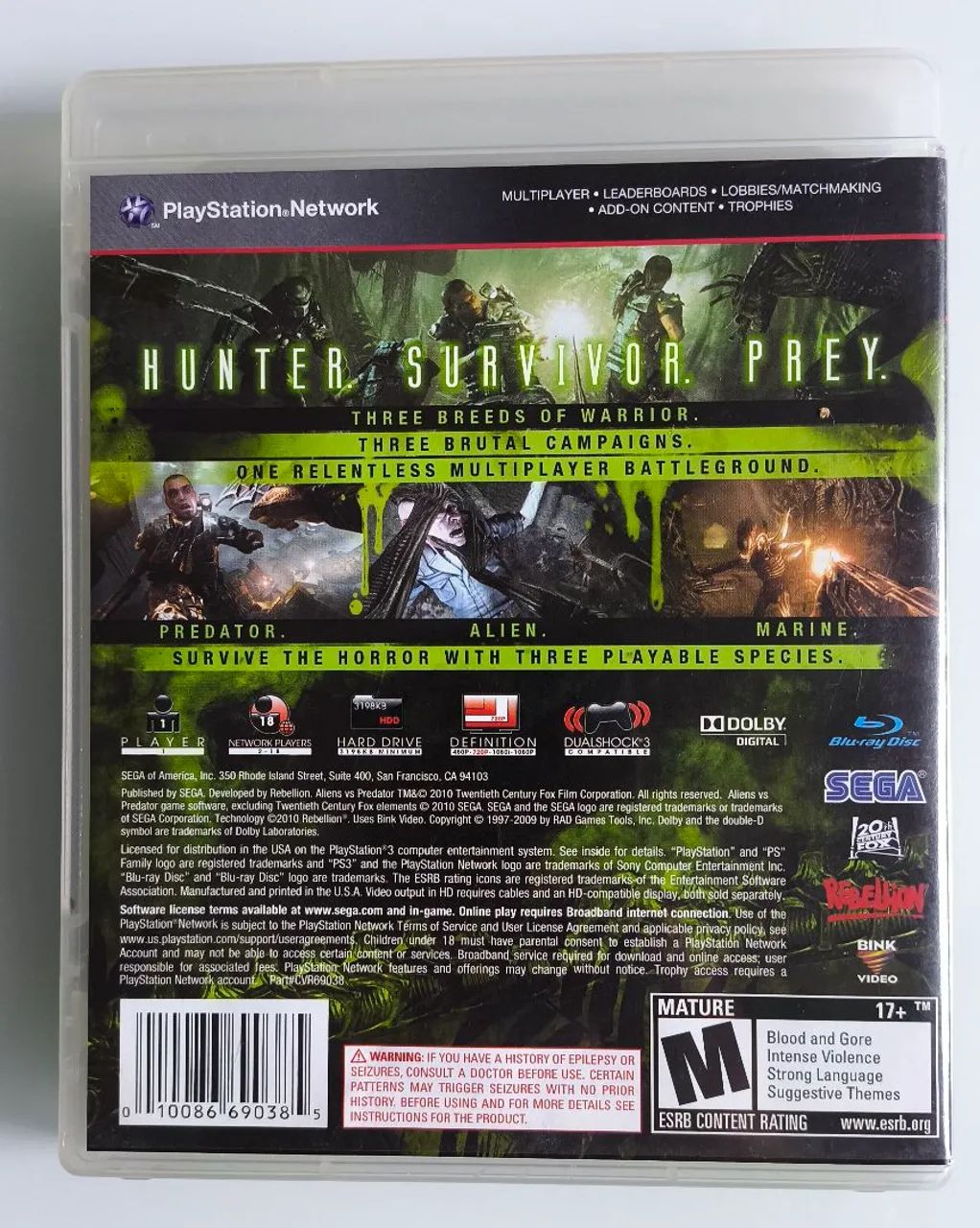 Aliens vs predador PS3  - Foto 3