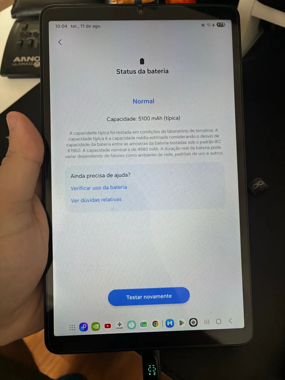 Samsung Galaxy Tab A9 64GB 4GB RAM 4G com Entrada para Chip + Capa - Foto 4