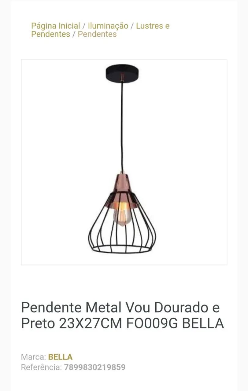 Pendente Bela 