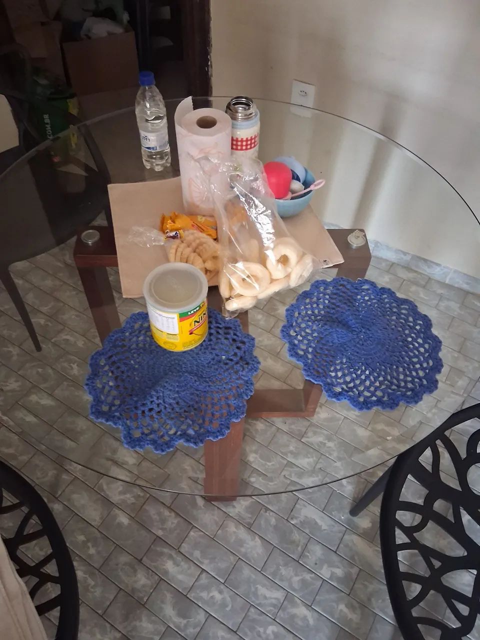 Mesa com Tampa de Vidro - Foto 2