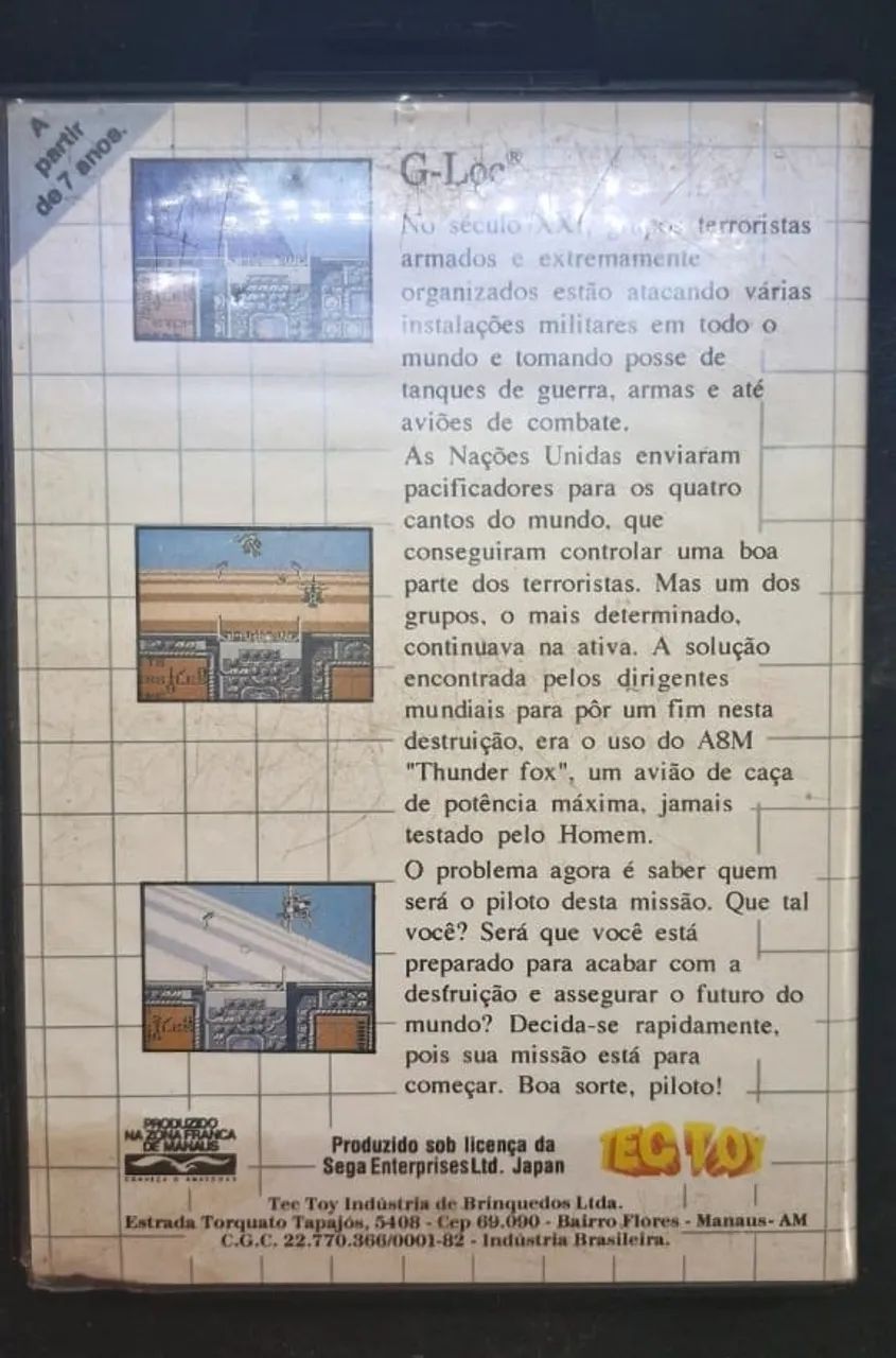G-loc - Master System - Foto 2