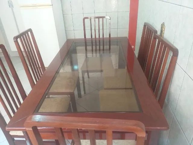 Mesa de jantar 6 lugares