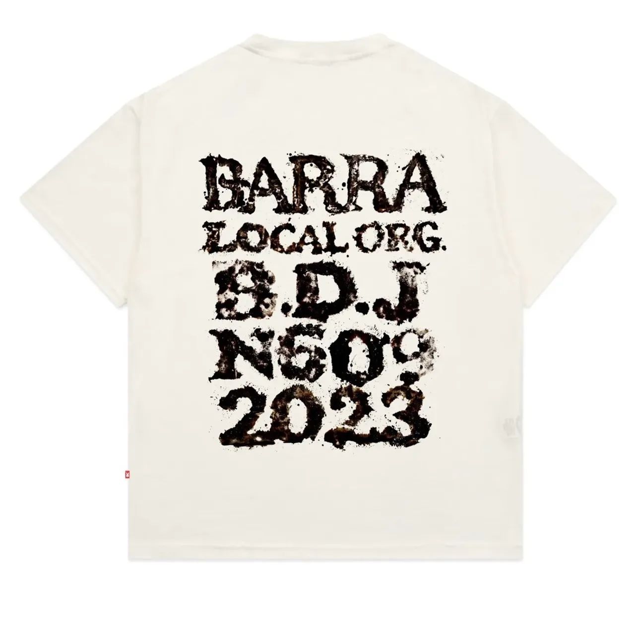 CAMISA LAMA BARRA CREW