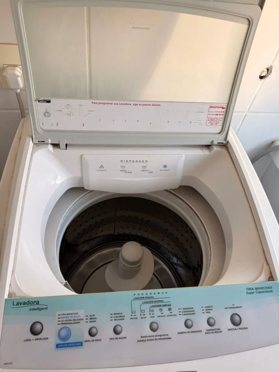 Máquina de lavar Brastemp quente/frio - Foto 5