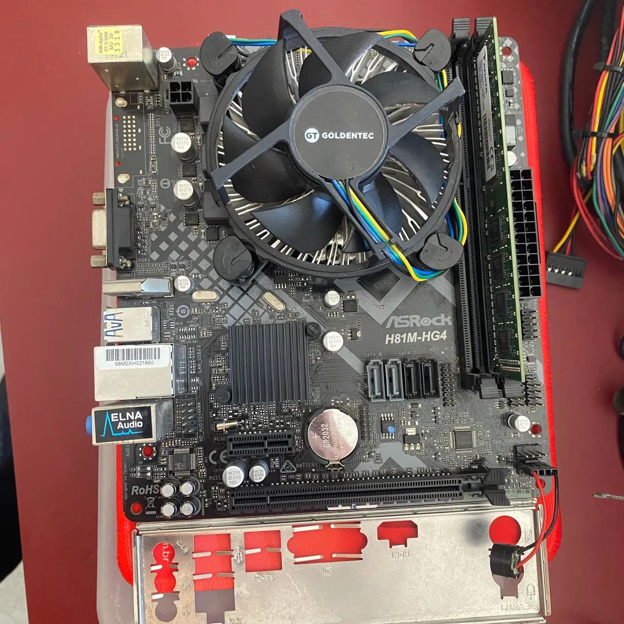 PC Kit placa mãe proc i5 4 geração