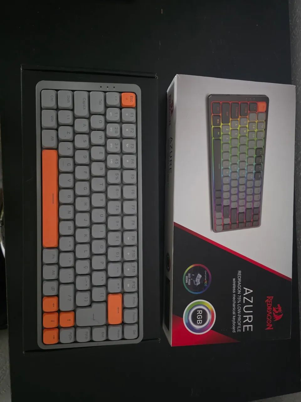 Teclado Redragon Azure 75% low-profile