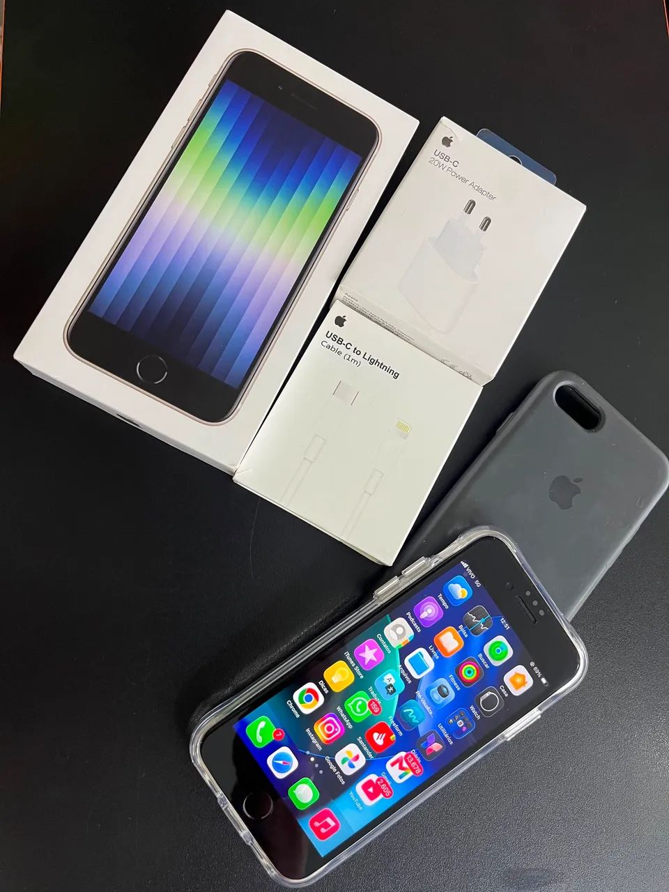 iPhone SE terceira geração top funcionando perfeitamente  - Foto 3