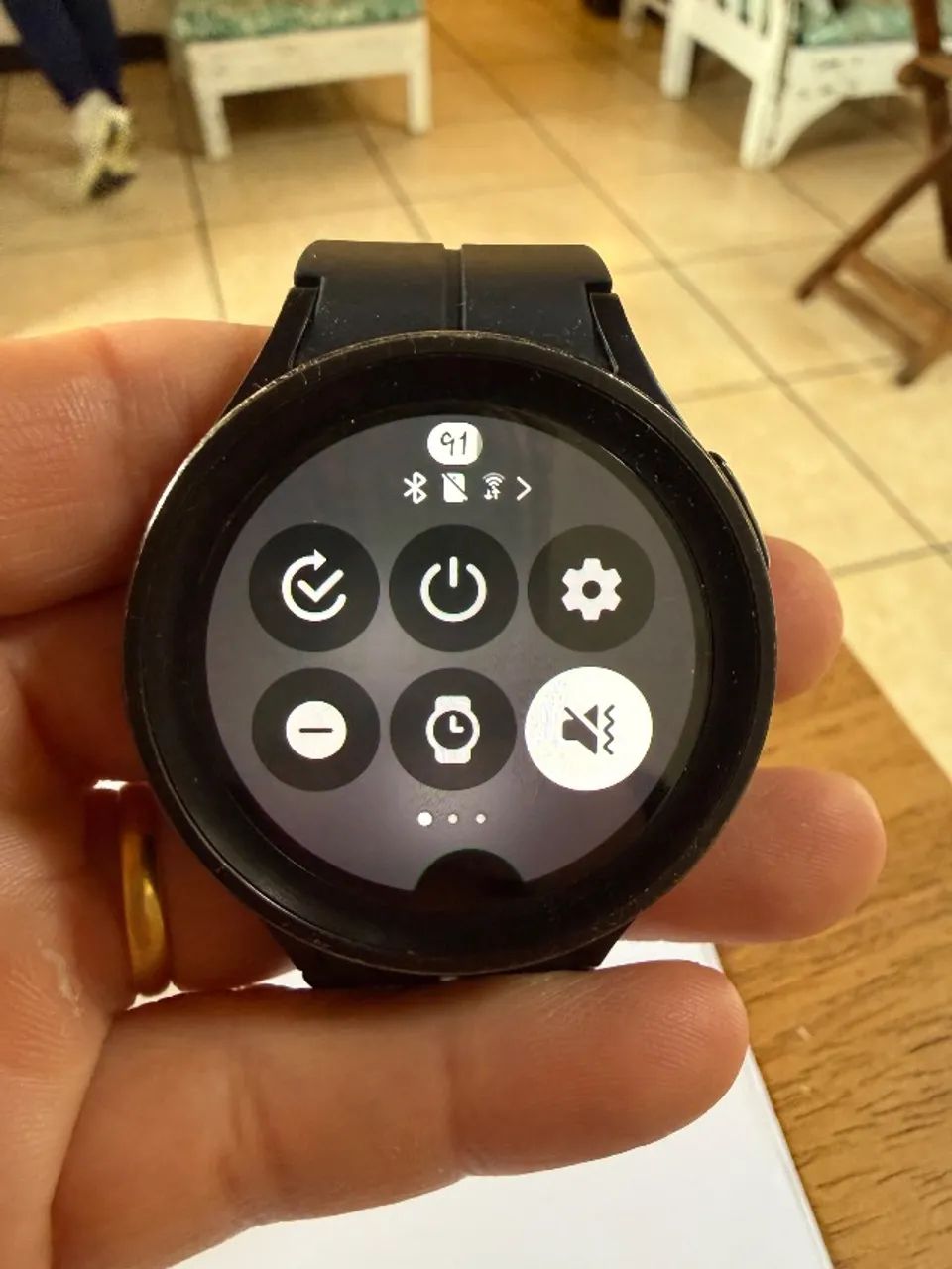 Samsung Watch 5 Pro 45 km Usado - Foto 3