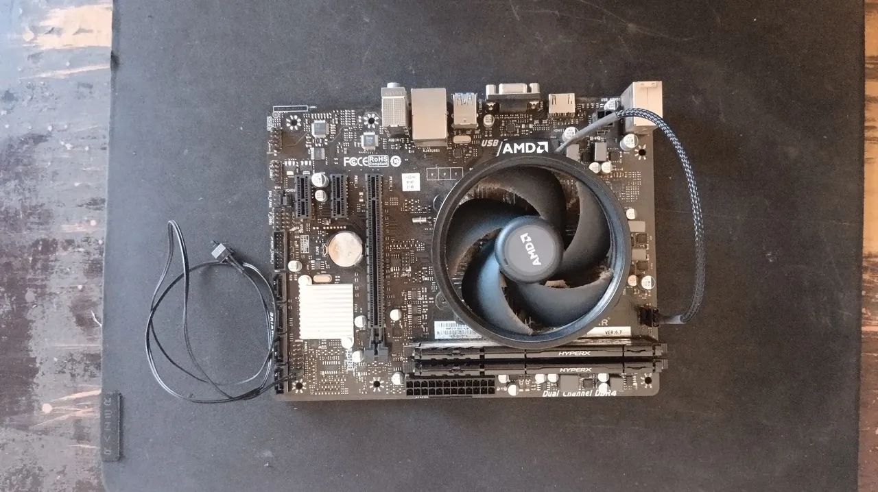 Kit placa de vídeo, fonte e placa mãe  - Foto 3